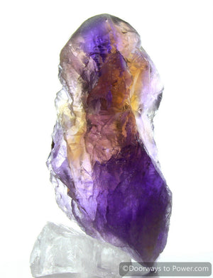 Ametrine Crystal with Pleiadian Starbrary & Record Keepers (Rare)