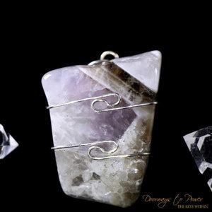 Amazez Azeztulite Crystal Pendant .925 SS