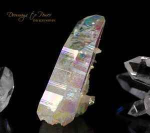 Angel Aura Lemurian Quartz Inner Child ET Crystal