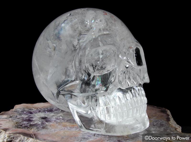 XL Sirius Quartz Crystal Skull 'Advanced Harmonically Aligned' - Doorways  to Power