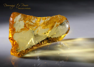 Lemurian Amber Andara Crystal