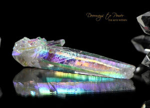 Angel Aura lemurian Record Keeper Crystal