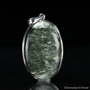 Seraphinite Crystal Pendant