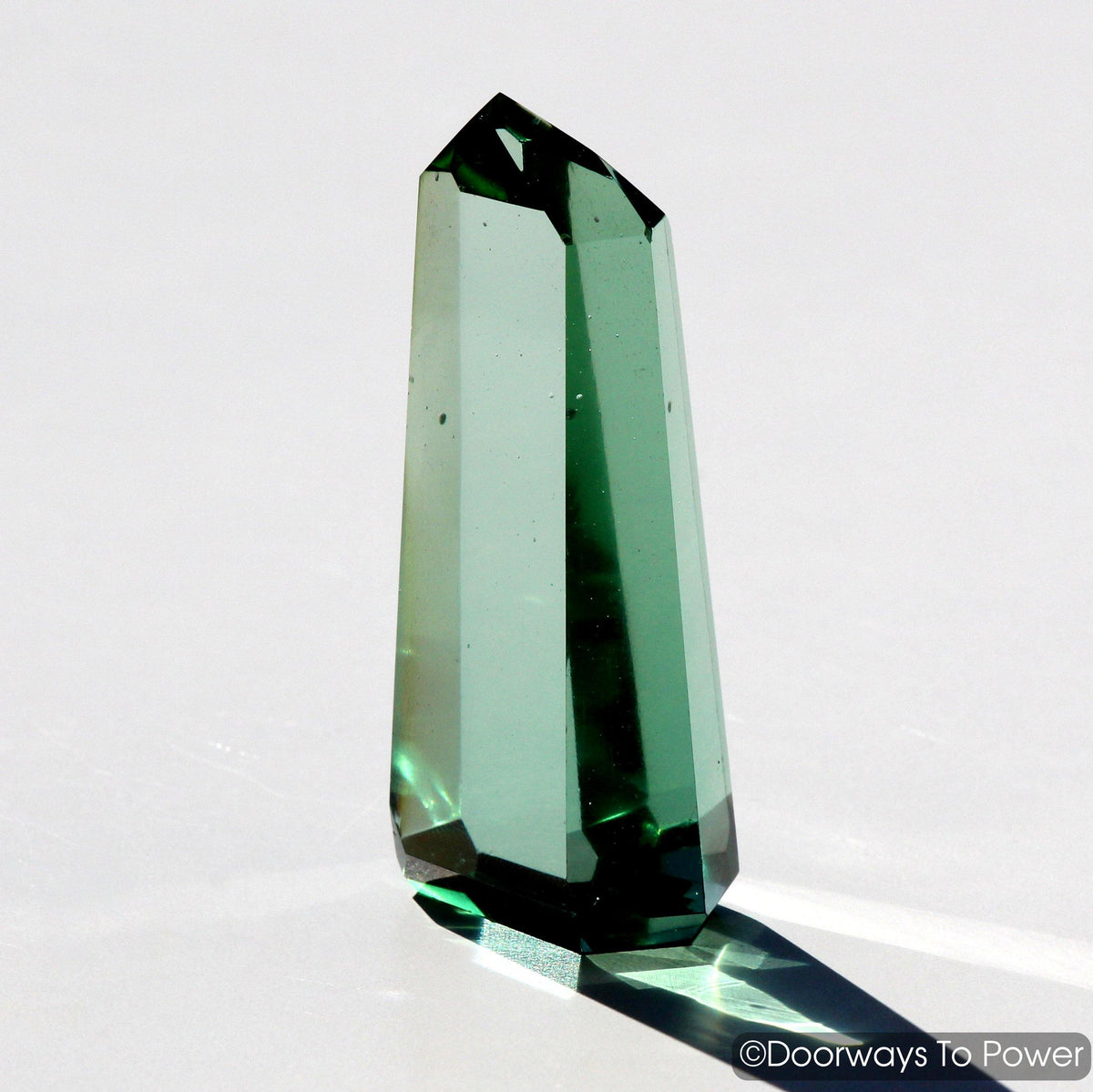 Green Obsidian Casa Crystal Points | John of God Healing Crystals A++ ...