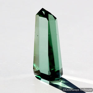 John of God Blessed Green Obsidian Casa Crystal Point