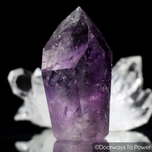 Amethyst Quartz Point Violet Flame