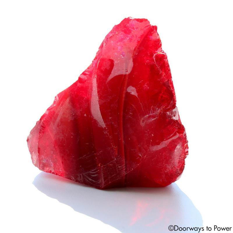 Blood Red Andara newest Crystal 1 kg polished