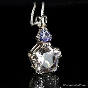 Danburite & Tanzanite Star of Venus Pendant