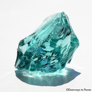 Cyan Angeles Monatomic Andara Crystal 'Celestial Messenger'