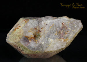 Ajoite in Quartz ET Record Keeper Crystal 'Rare' RESERVED!