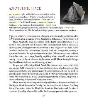 Black Azeztulite Crystal Properties