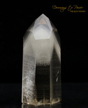 Smoky Citrine White Phantom Shaman Dow Quartz Crystal 'RE BIRTH' 