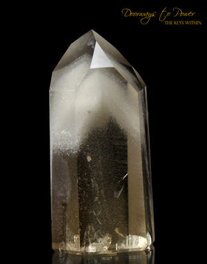 Smoky Citrine White Phantom Shaman Dow Quartz Crystal 'RE BIRTH' 