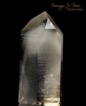 Smoky Citrine White Phantom Shaman Dow Quartz Crystal 'RE BIRTH' 