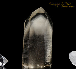 Smoky Citrine White Phantom Shaman Dow Quartz Crystal 'RE BIRTH' 