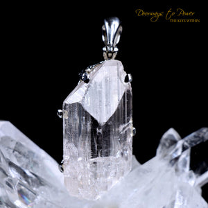 Danburite Crystal Pendant