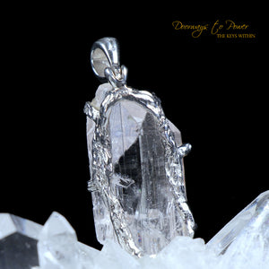 Danburite Crystal Pendant