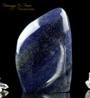 Dumortierite Crystal Altar Stone