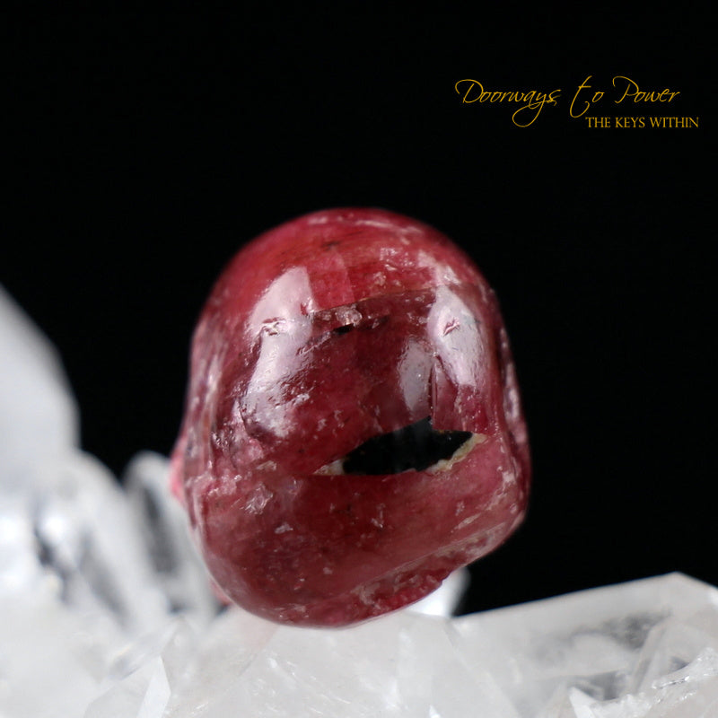 Popular Rhodochrosite Skull, Natural Untreated Carved Gem Rhodochrosite, Rhodocrosite Gemstone Skull