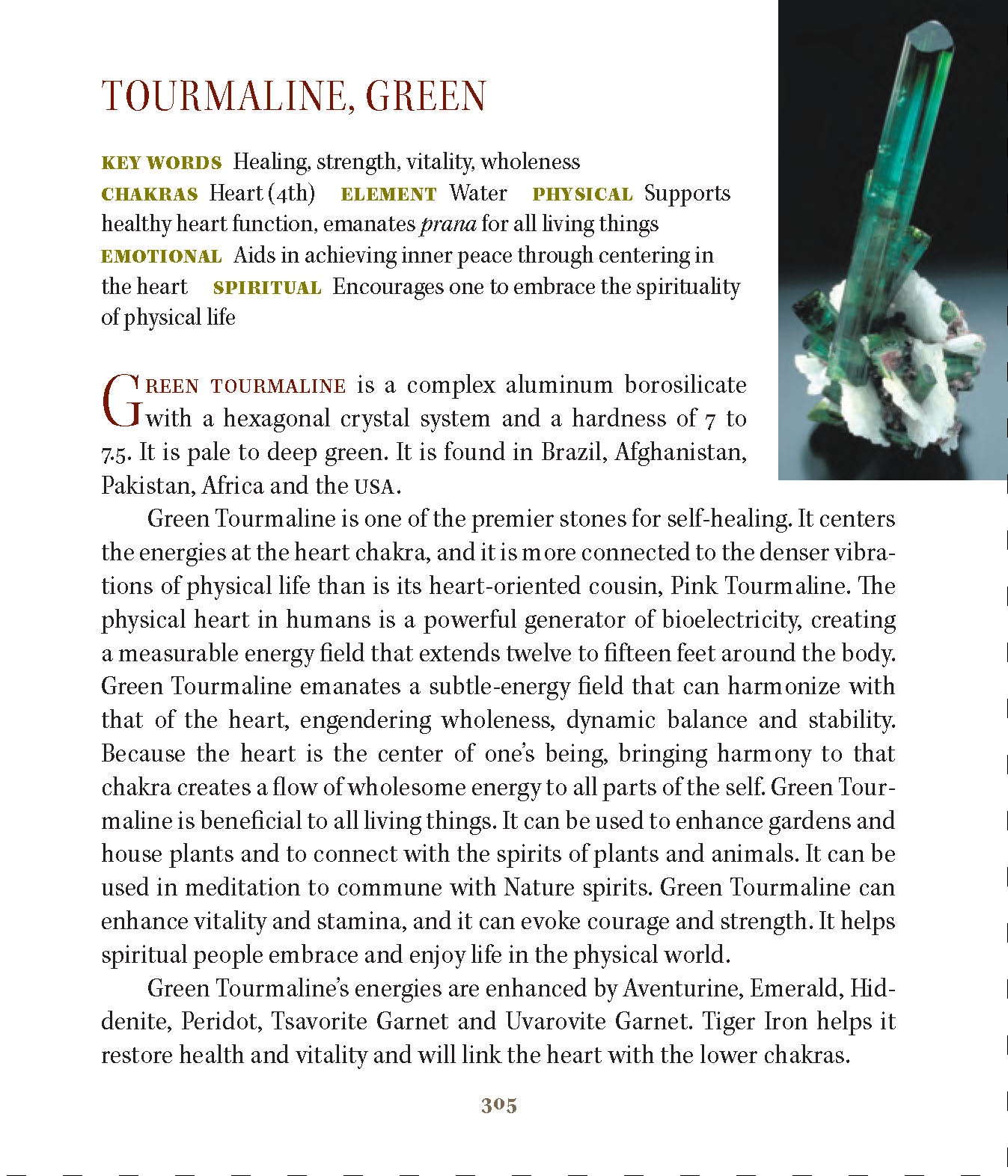 Green tourmaline clearance meaning