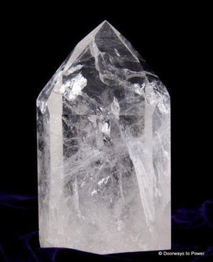 11" John of God Quartz Crystal Altar Stone 16 lb Reserved