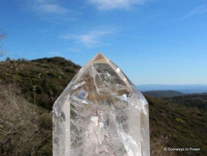 11" John of God Quartz Crystal Altar Stone 16 lb Reserved