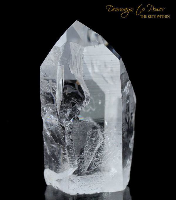 Lemurian Quartz Point / Laser outlet Point / Key / 291 grams