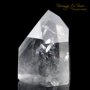 Lemurian White Phantom Quartz Shaman Dow Crystal 'RE BIRTH'