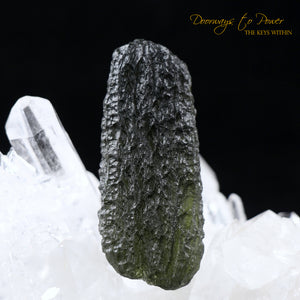 Moldavite Crystal Museum Quality 