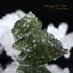 Moldavite Tektite Synergy 12 Stone