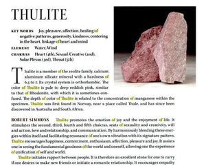 Thulite Metaphysical Properties