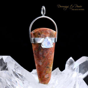 Rosophia Oregon Opal Crystal Pendant