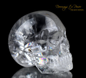 Sirius Quartz Crystal Skull 'Advanced Harmonically Aligned'