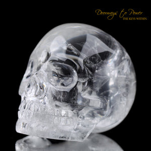 Sirius Quartz Crystal Skull 'Advanced Harmonically Aligned'