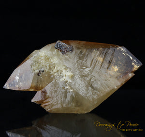 Stellar Beam Calcite Crystal Double Terminated 'Museum Quality'