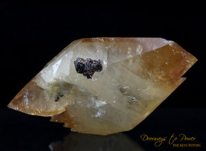 Stellar Beam Calcite Crystal Double Terminated 'Museum Quality'