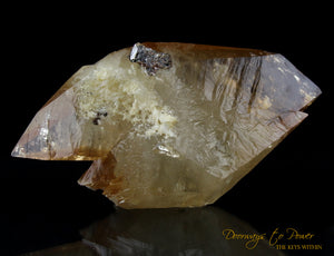 Stellar Beam Calcite Crystal Double Terminated 'Museum Quality'