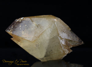 Stellar Beam Calcite Crystal Double Terminated 'Museum Quality'