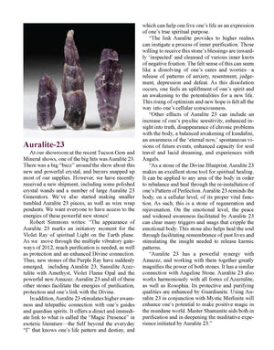 Auralite 23 Metaphysical Properties