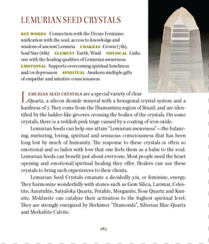 Lemurian Seed Quartz Properties