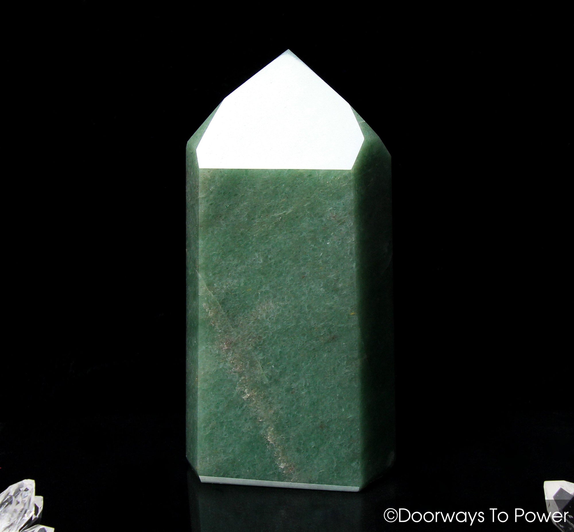 John of God Crystal Green Aventurine Pyrite Master Dow 