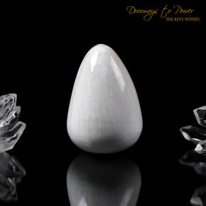 Scolecite Crystal EGG