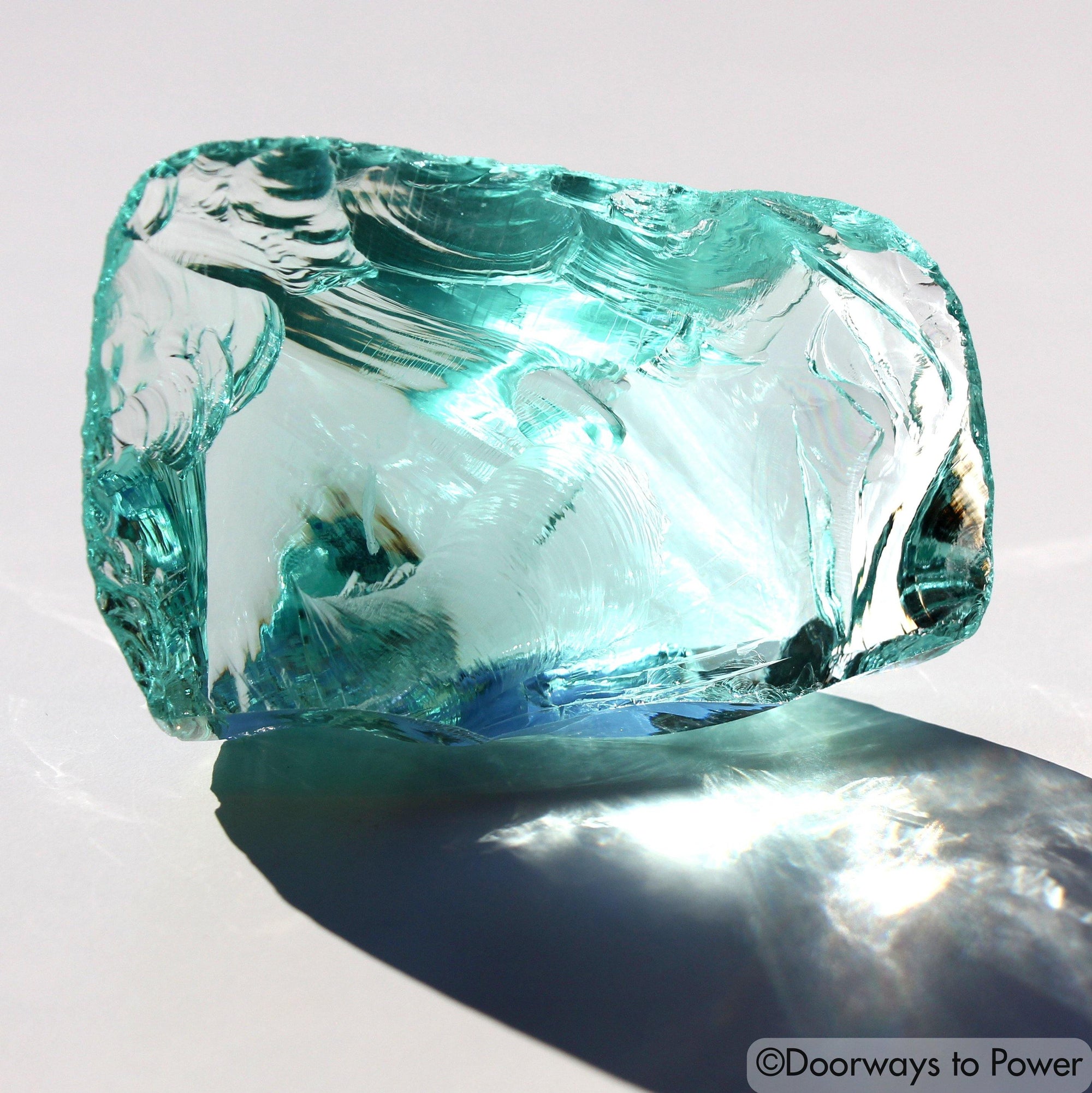 Aqua Serenity Monatomic Andara Crystal 'Atlantean Hologram'