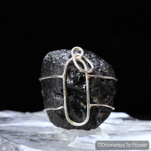 Tibetan Tektite Synergy 12 Stone Crystal Pendant