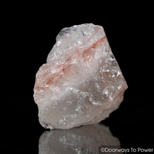 Pink Fire Azeztulite Quartz Crystal