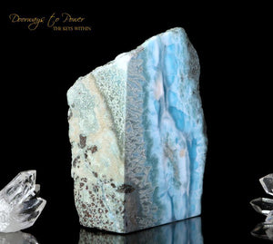 Larimar Crystal The Dolphin Stone