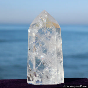 John of God Crystal Point Temple Heart Dow Master Crystal 'Working Wonders' 