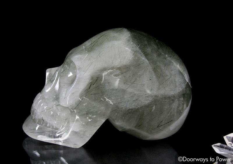 XL Sirius Quartz Crystal Skull 'Advanced Harmonically Aligned' - Doorways  to Power