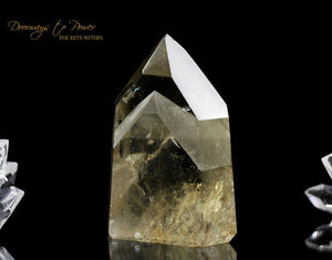 Citrine White Phantom Shaman Dow Quartz Crystal 'RE BIRTH'