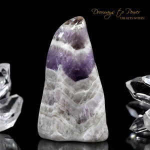 Amazez Azeztulite Quartz Crystal Altar Stone